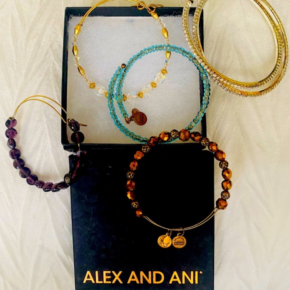 Alex and Ani Jewelry - Alex & Ani 4pc Stack Bracelets